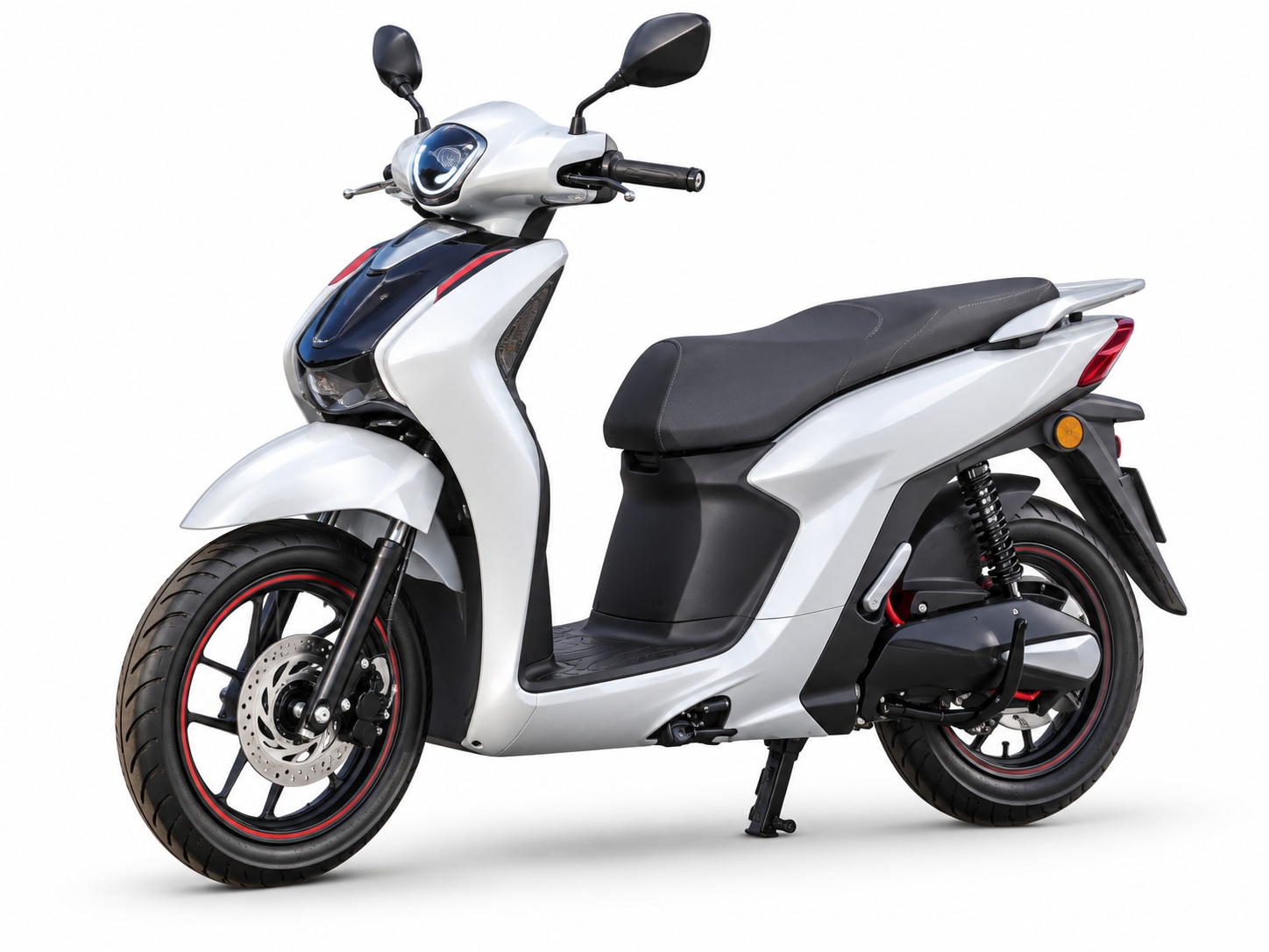 SIEKON VESIN electric motorcycle · Silver White